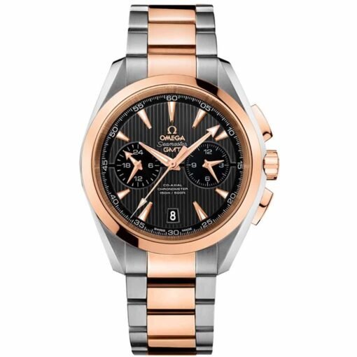 Omega 231.20.43.52.06.001 Aqua Terra 150m Co-Axial GMT Chronograph Watch