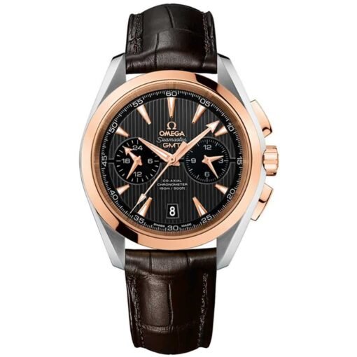 Omega 231.23.43.52.06.001 Aqua Terra 150m Co-Axial GMT Chronograph Watch