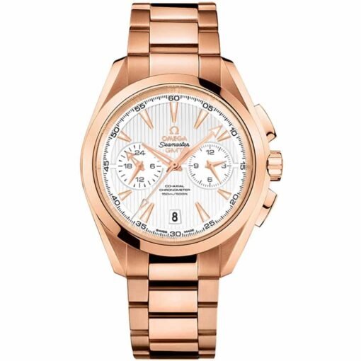 Omega 231.50.43.52.02.001 Aqua Terra 150m Co-Axial GMT Chronograph Watch