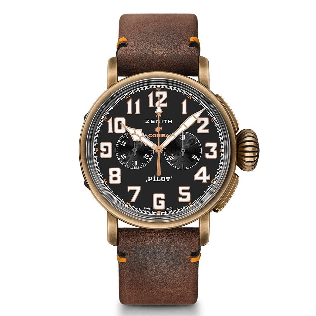 Zenith  29.2432.4069/27.C794 Pilot Type 20 Chronograph Cohiba Edition Watch