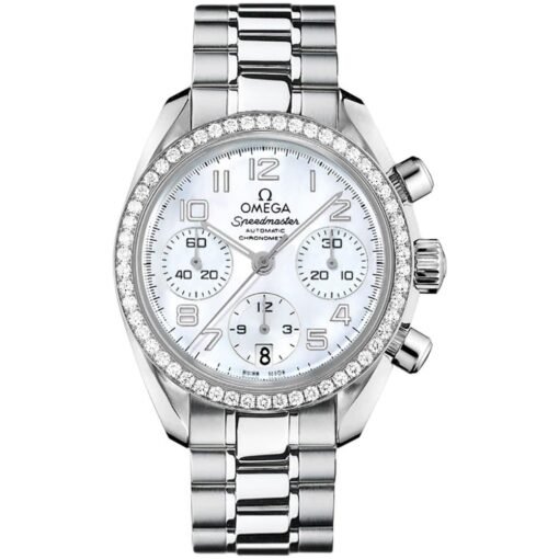Omega 324.15.38.40.05.001 Speedmaster Lady Chronograph Watch