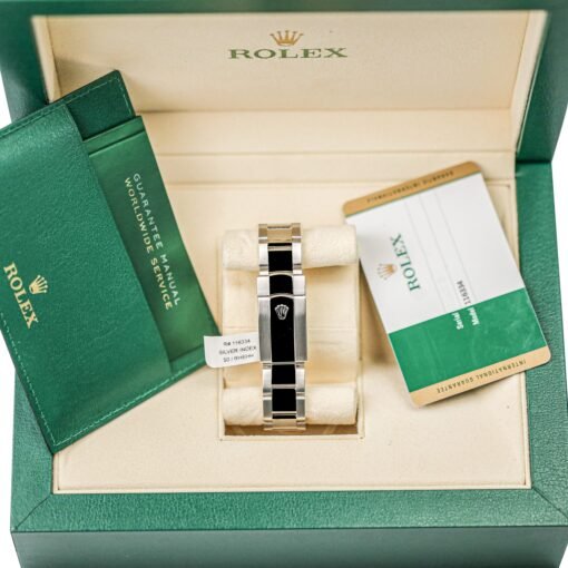 Rolex 116334 Datejust 41mm Silver Stick Dial Oyster Bracelet Watch - Image 7