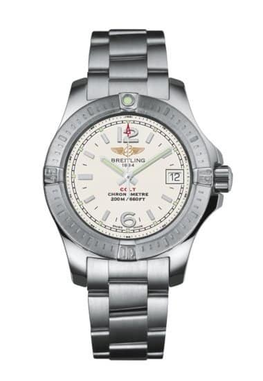 Breitling A77388111G1A1 Colt Lady Stainless Steel 33mm Stratus Silver Dial