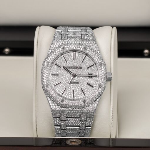 Audemars Piguet 15400ST Royal Oak Iced Out 41mm - Image 3