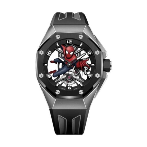 Audemars Piguet 26631IO.OO.D002CA.01 Royal Oak Concept Skeleton Dial Black Rubber Strap