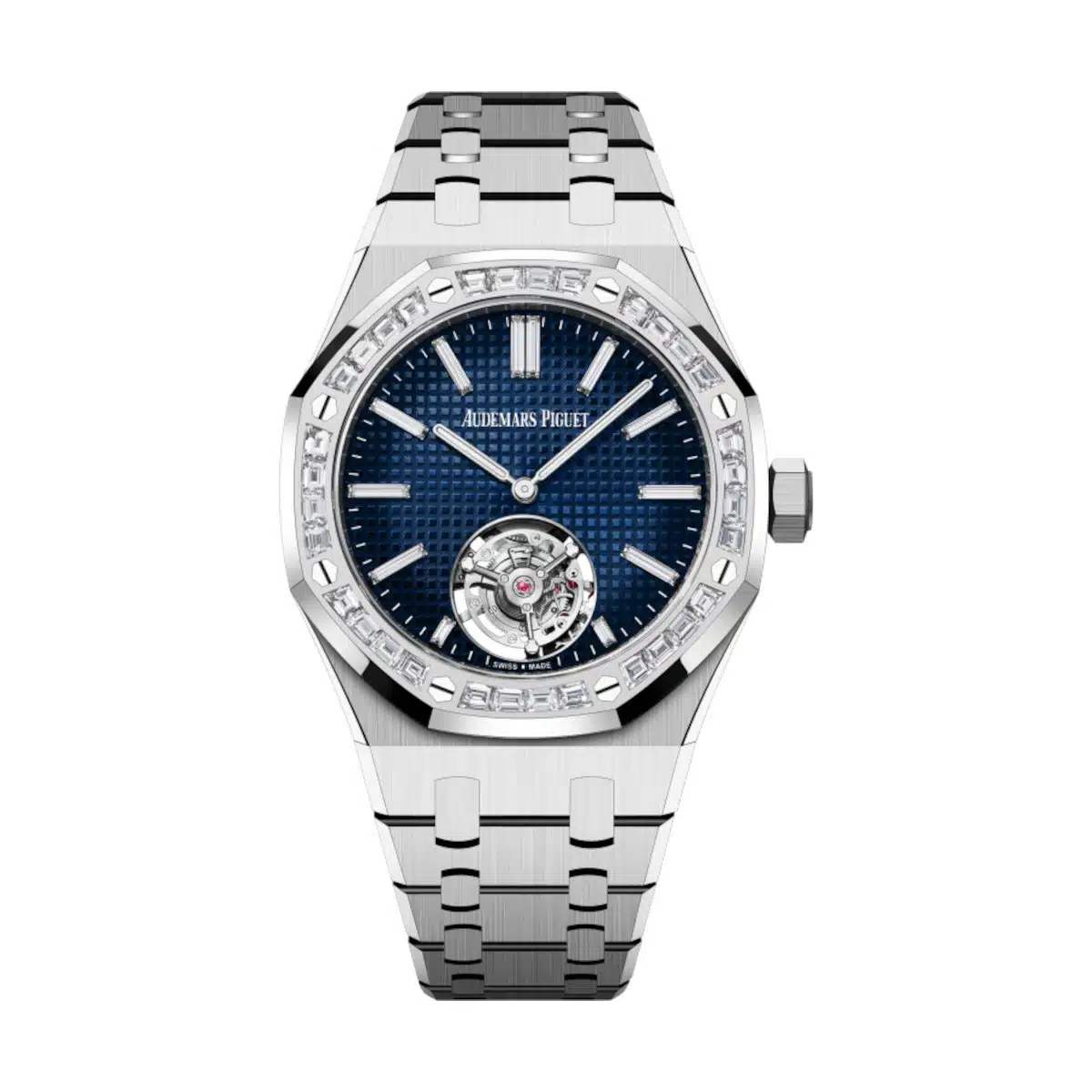 Audemars Piguet 26660BC.ZZ.1356BC.01 Royal Oak Blue Dial White Gold Bracelet