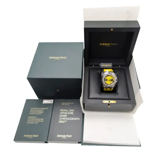 Audemars Piguet 26703ST.OO.A051CA.01 Royal Oak Offshore Diver 42mm Yellow - Image 2