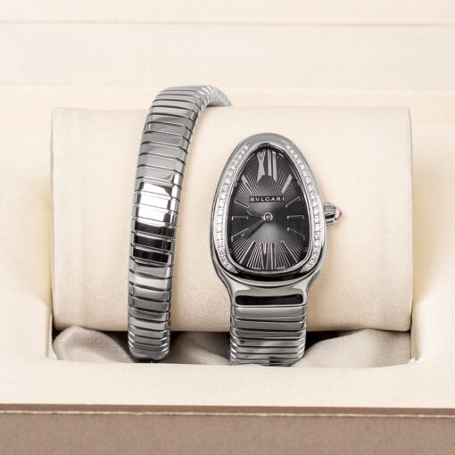 Bvlgari Serpenti 103434 Steel with diamonds 35mm Women’s quartz Watch - Image 3