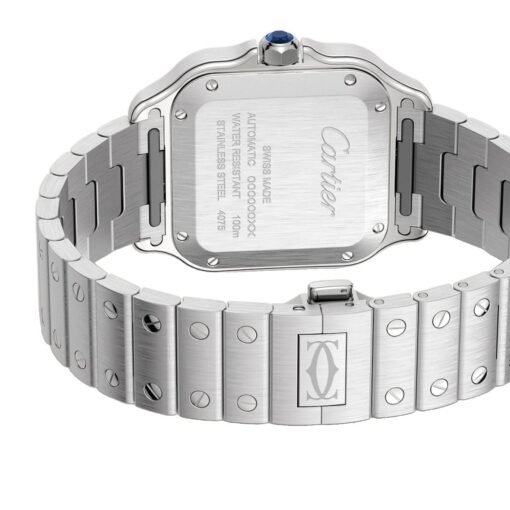 Cartier W4SA0005 Santos de Cartier Sunray Dial Medium - Image 3