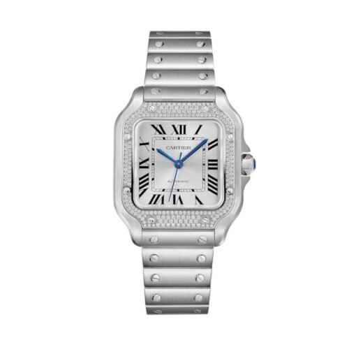 Cartier W4SA0005 Santos de Cartier Sunray Dial Medium