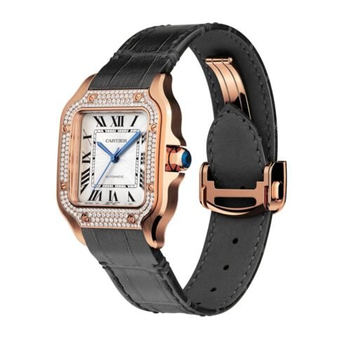 Cartier WJSA0012 Santos de Cartier Sunray-Effect Dial Medium - Image 2