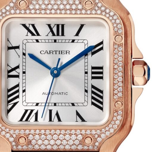 Cartier WJSA0012 Santos de Cartier Sunray-Effect Dial Medium - Image 7