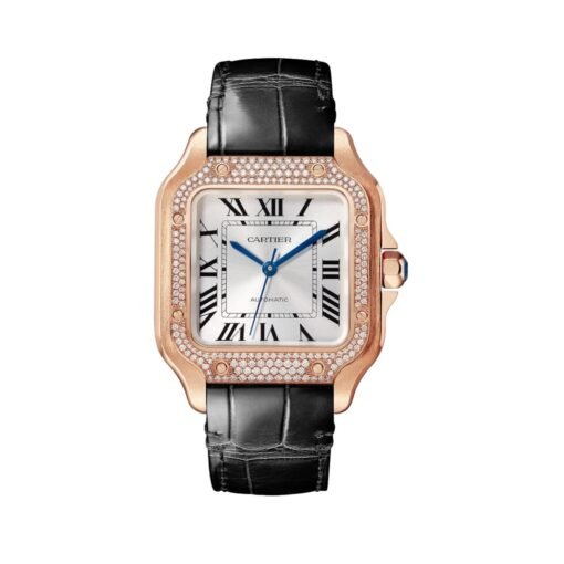 Cartier WJSA0012 Santos de Cartier Sunray-Effect Dial Medium