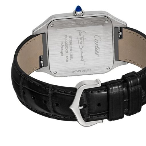 Cartier WSSA0046 Santos-Dumont Black Dial Large - Image 3