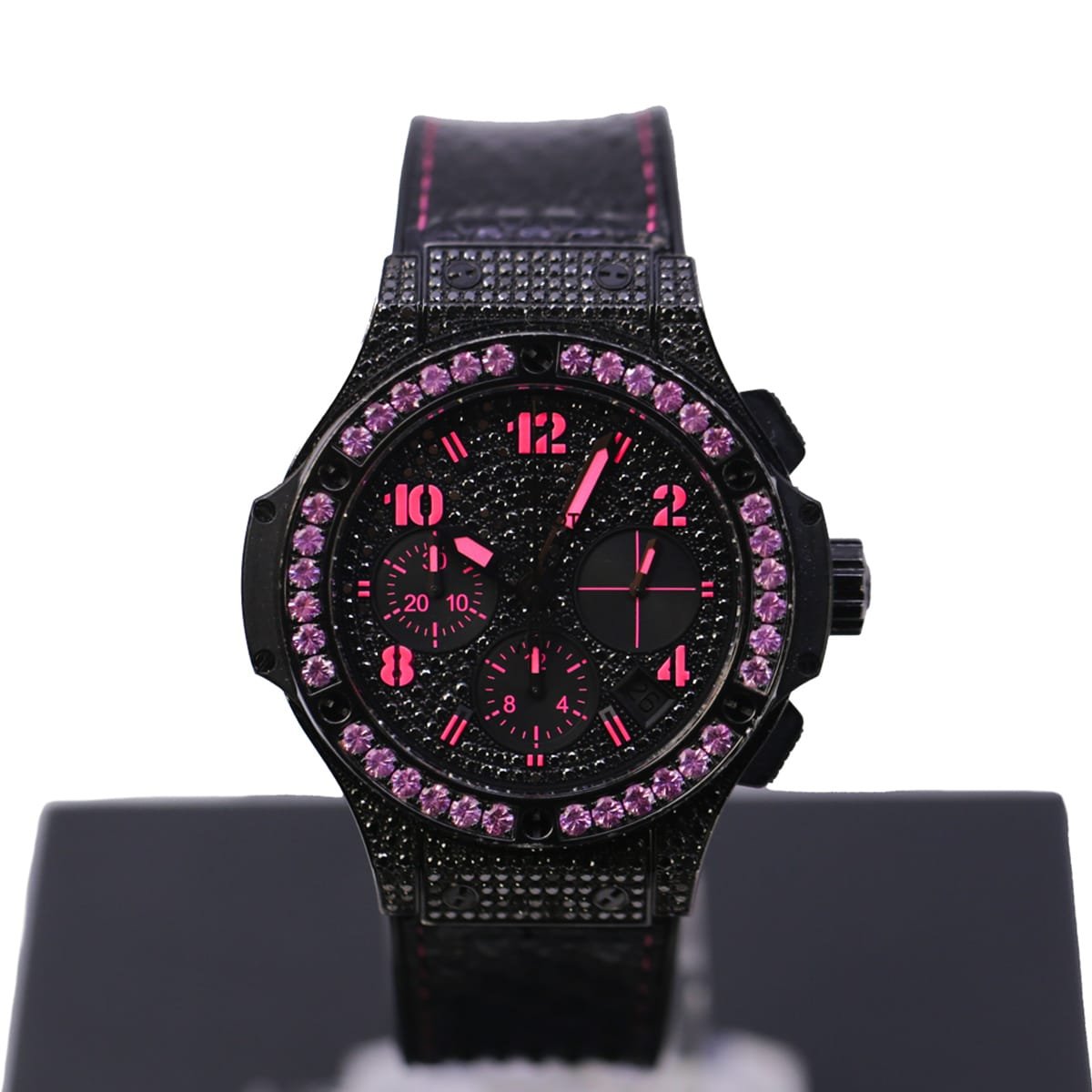 Hublot 341.sv.9090.pr.0933 Big Bang Black Fluo 41mm Ladies Limited Edition Watch - Image 3