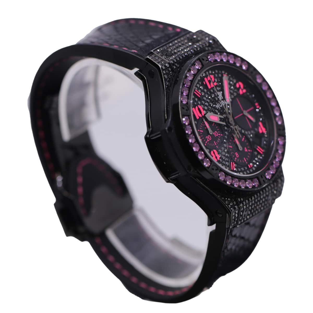Hublot 341.sv.9090.pr.0933 Big Bang Black Fluo 41mm Ladies Limited Edition Watch - Image 5