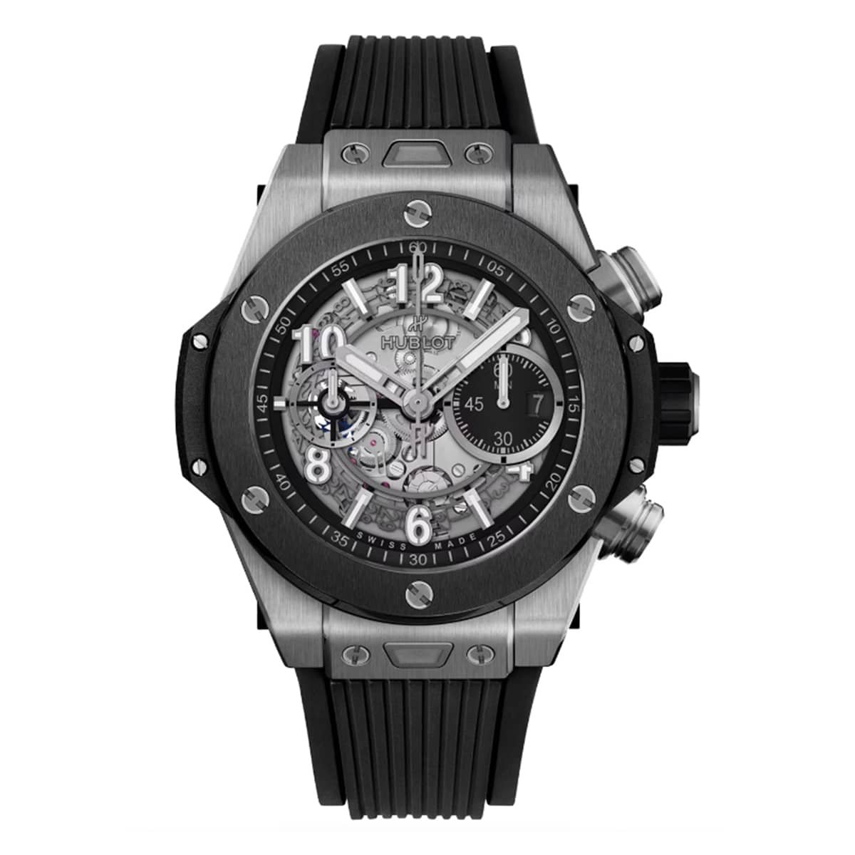Hublot 421.NM.1170.RX Big Bang Unico Titanium Ceramic 44mm Mens Watch