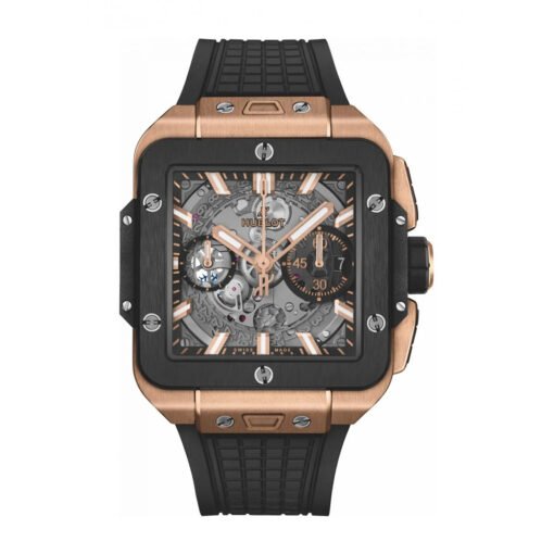 Hublot 821.OM.0180.RX Square Bang Unico Skeleton Dial