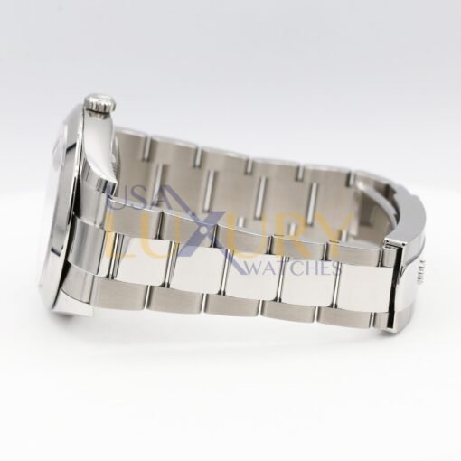 Rolex 126300-0001 Datejust 41 Smooth Bezel Blue Index Dial Oyster Bracelet Watch - Image 4