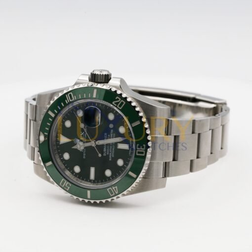 Rolex 116610LV Submariner Date 40 mm Green Hulk Dial Watch - Image 8