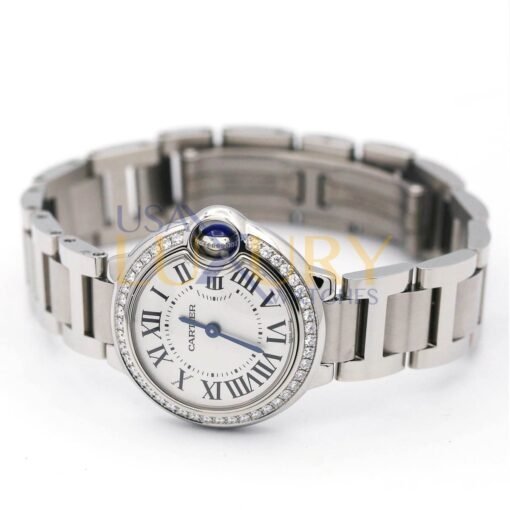 Cartier W4BB0015 Ballon Bleu Diamond Ladies Watch - Image 3