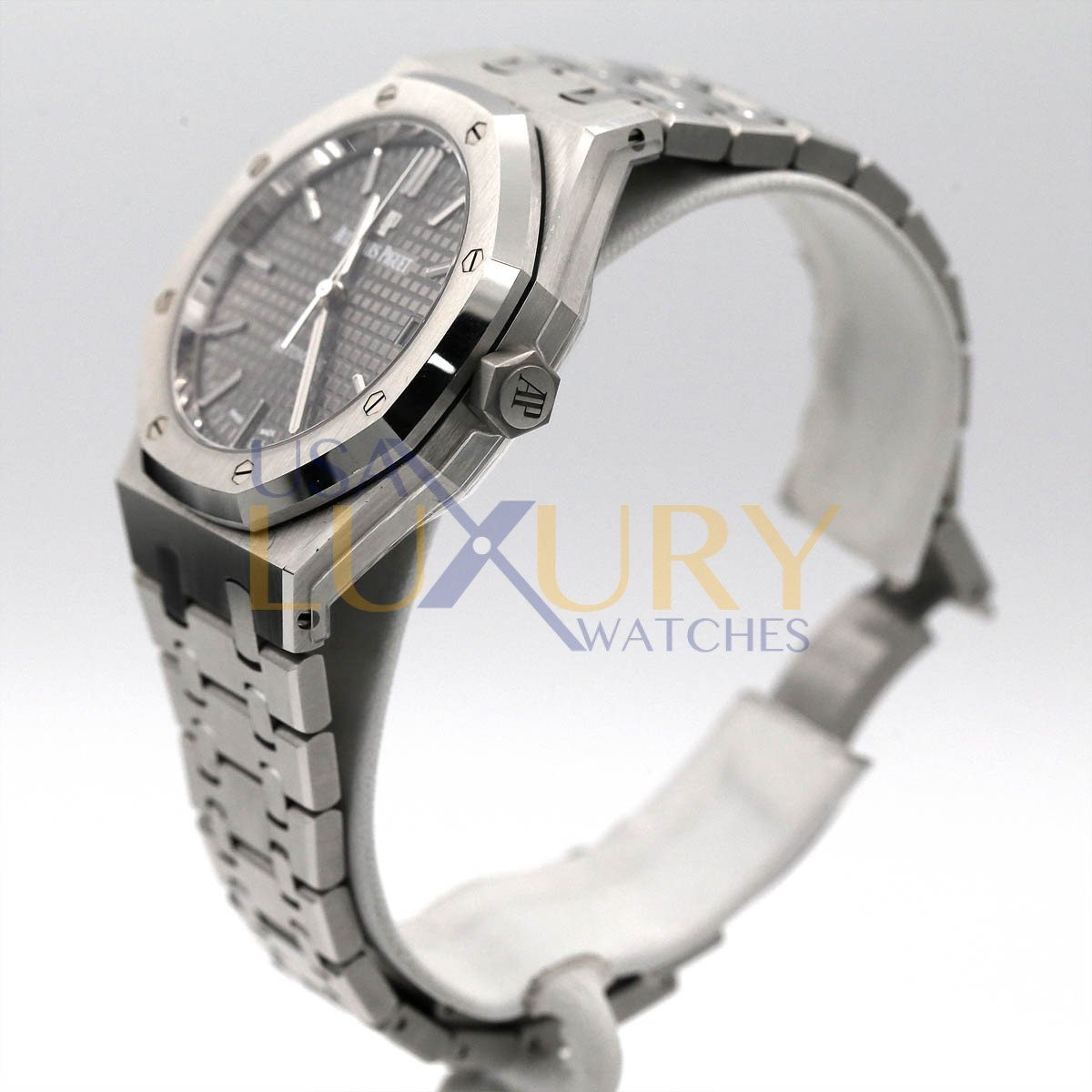 Audemars Piguet 15450ST.OO.1256ST.02 Royal Oak Grey Dial Watch - Image 4