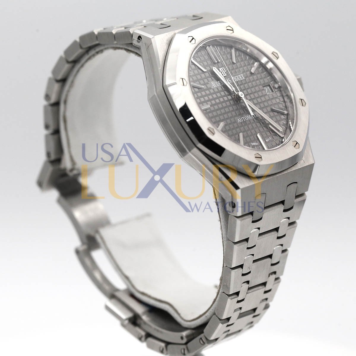 Audemars Piguet 15450ST.OO.1256ST.02 Royal Oak Grey Dial Watch - Image 5