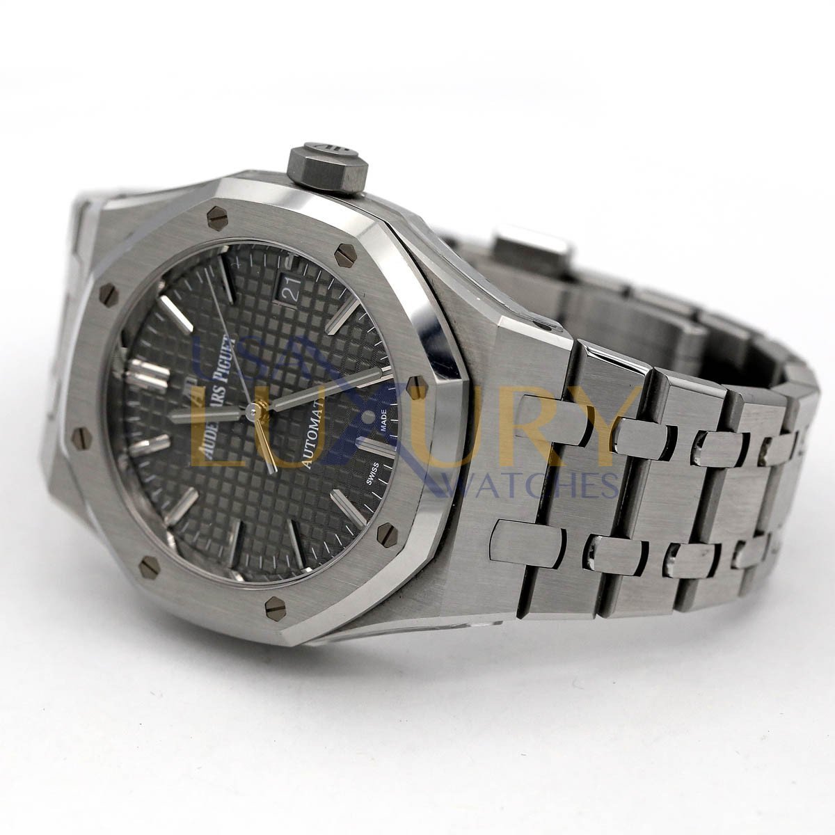 Audemars Piguet 15450ST.OO.1256ST.02 Royal Oak Grey Dial Watch - Image 8