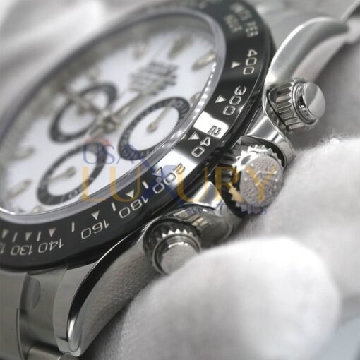 Rolex Cosmograph Daytona Panda 116500LN White Stainless Steel Mens Watch - Image 4