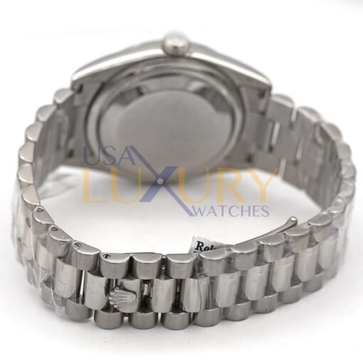 Rolex 118239 Day-Date Silver Dial 18K White Gold President Automatic Men’s Watch - Image 5