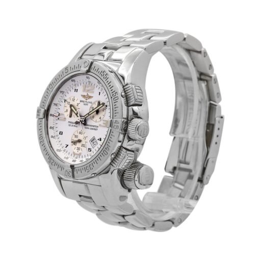 Breitling A7332111-A557 Emergency Mission 45mm Stainless Steel White Dial - Image 4