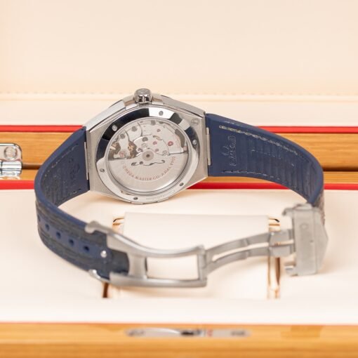 Omega Constellation 131.33.41.21.03.001 Blue 41mm Steel on Leather strap - Image 6