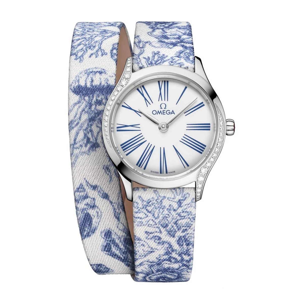 Omega 428.17.26.60.04.001 De Ville White Dial