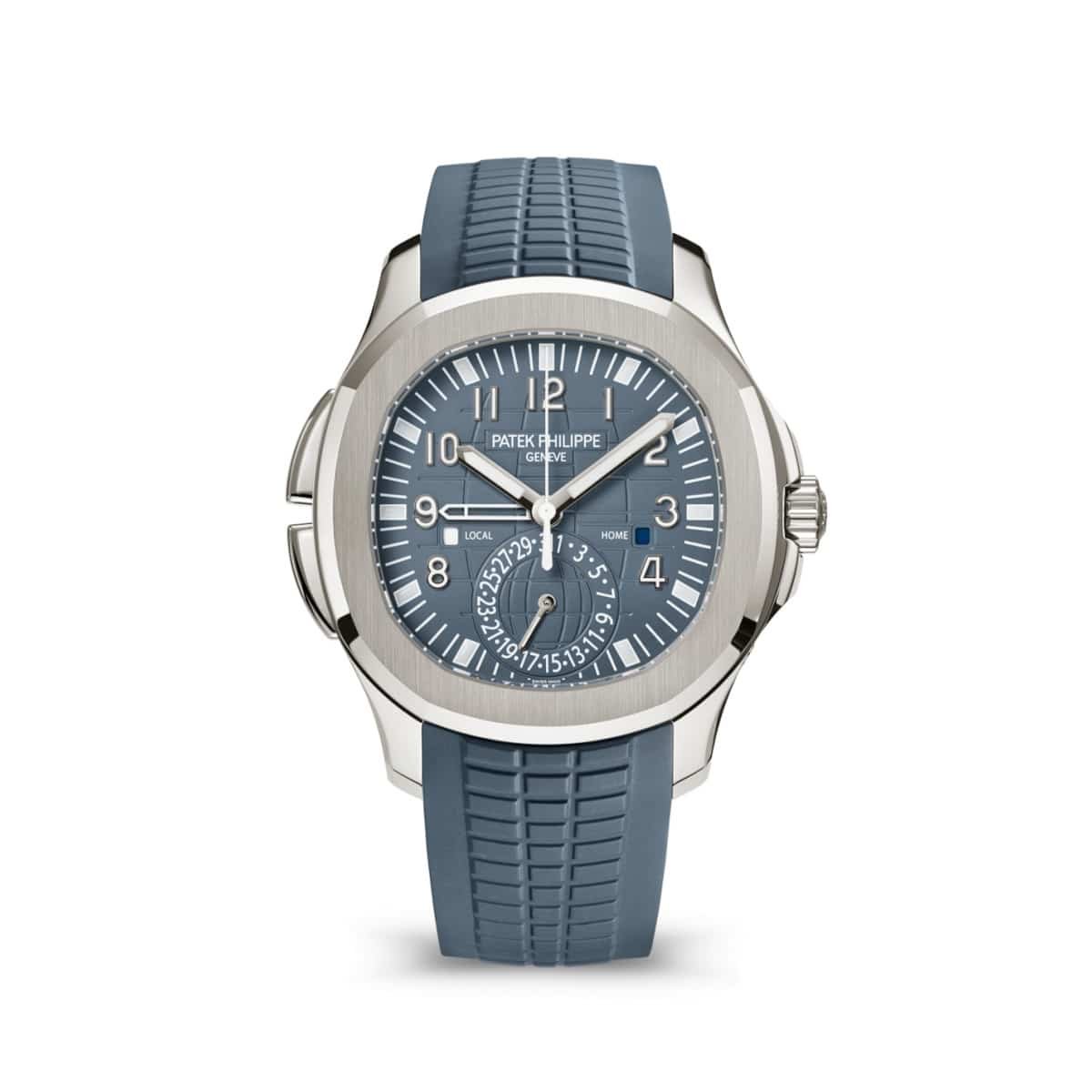 Patek Philippe 5164G-001 Aquanaut Blue-Gray Dial Blue-Gray Composite Strap
