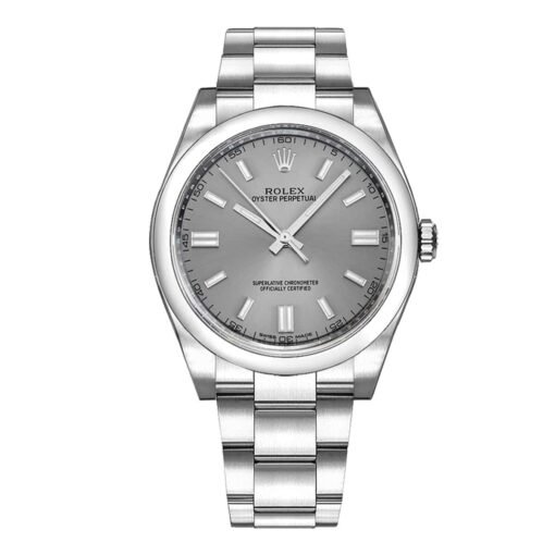 Rolex 116000-0009 Oyster Perpetual 36mm Silver Dial Watch