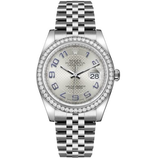 Rolex Datejust 36mm 116244-0077 Silver Dial Jubilee Bracelet