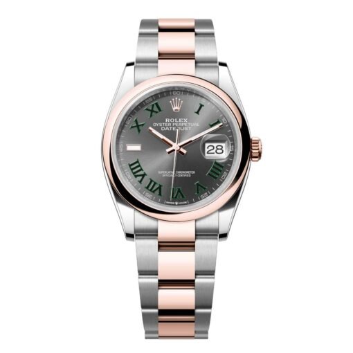 Rolex Datejust 126201-0030 Slate 36mm Dial Oyster Bracelet Watch