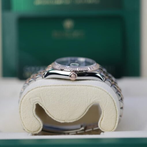 Rolex Datejust 126231-0029 Wimbledon Dial Oystersteel and 18K Rose gold Jubilee Bracelet Watch - Image 3