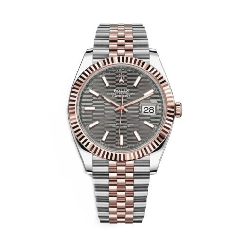 Rolex Datejust 126331 Slate Fluted Motif Dial Jubilee Bracelet