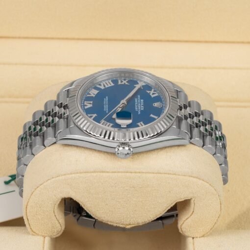 Rolex 126334-0026 Datejust 41mm Blue Roman Dial Jubilee Bracelet - Image 3