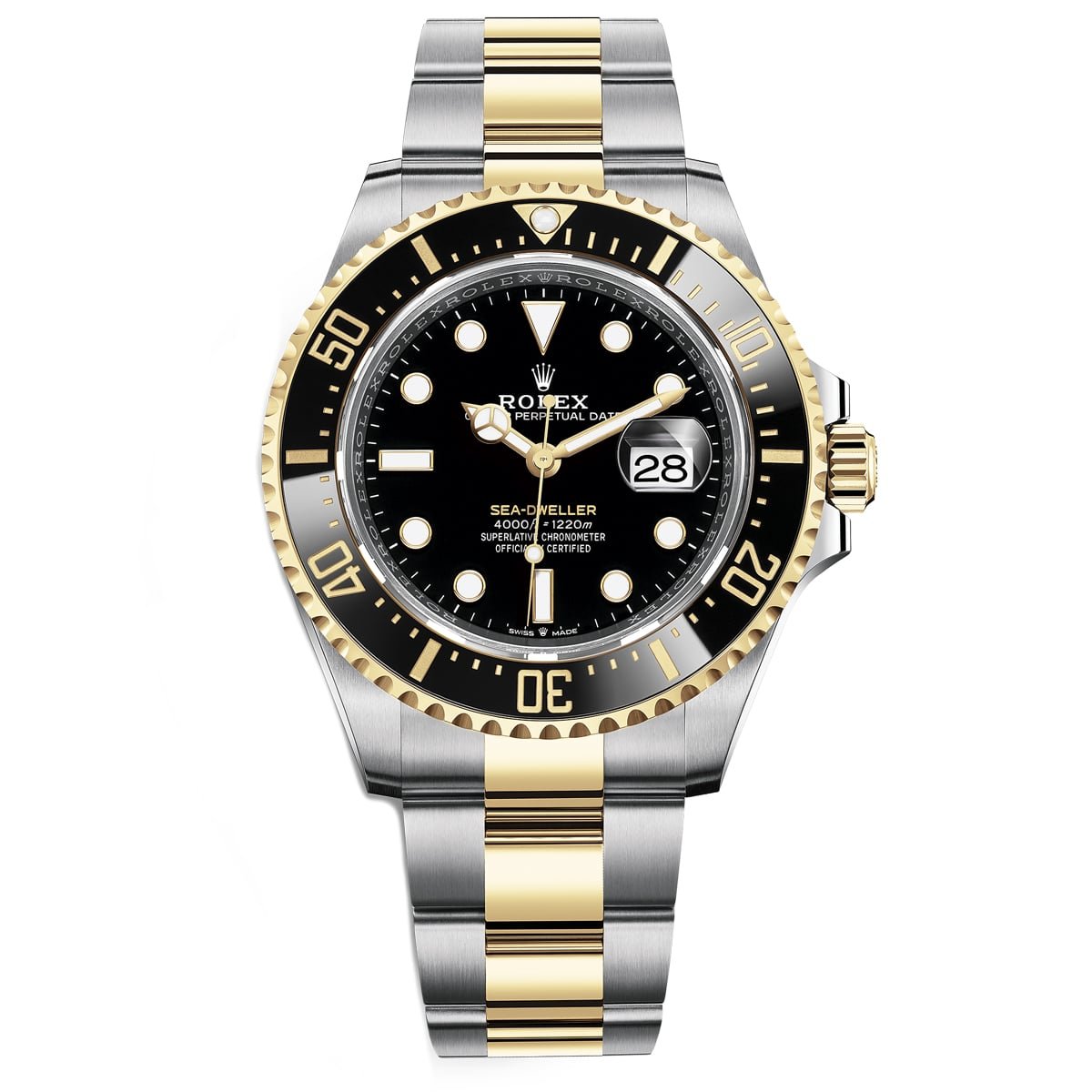 Rolex Sea-Dweller 126603 Yellow Gold & Steel Men’s Watch