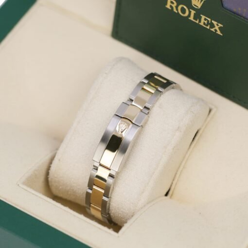 Rolex 179163 Champagne Sunbeam Roman Two-Tone 26mm Oyster Watch - Image 5