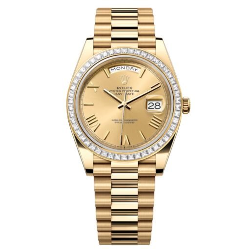 Rolex Day-Date 40mm 228398TBR-0003 Champagne Dial President Watch
