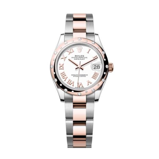 Rolex Datejust 278341RBR-0001 White Roman Dial 31mm Oyster Bracelet