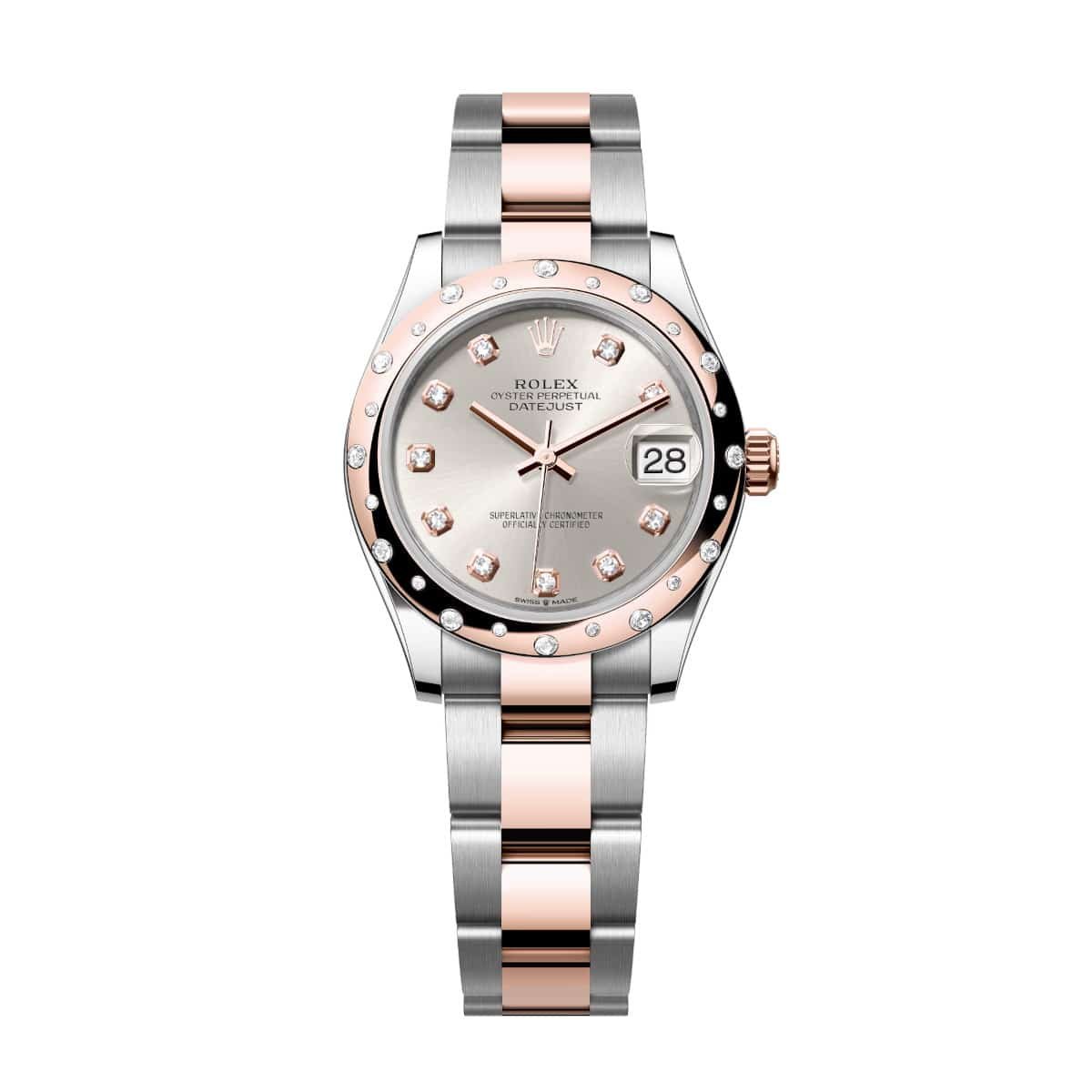 Rolex Datejust 278341RBR-0015 Silver Dial 31mm Oyster Bracelet