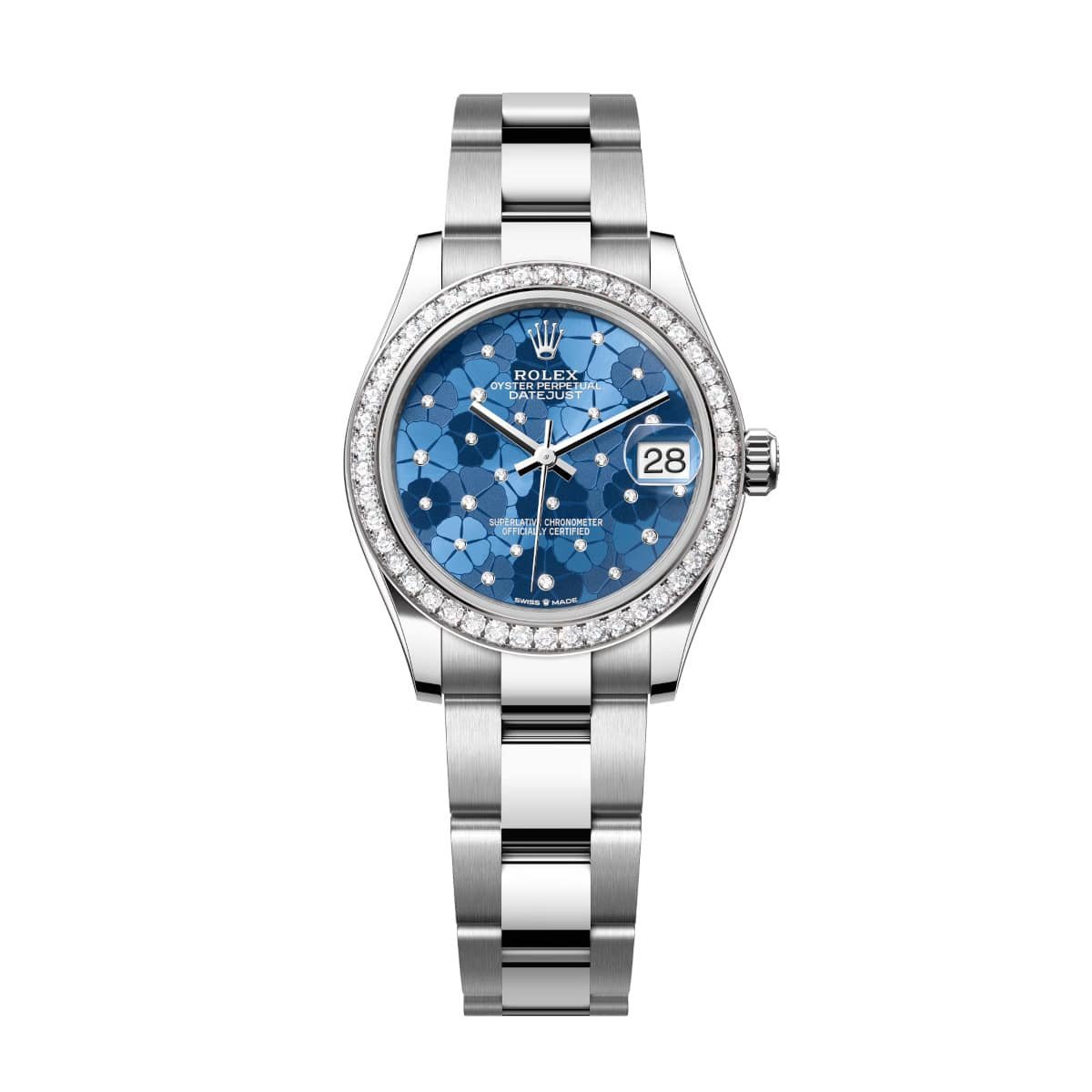 Rolex Datejust 278384RBR-0039 Azzurro Blue 31mm Dial Oyster Watch