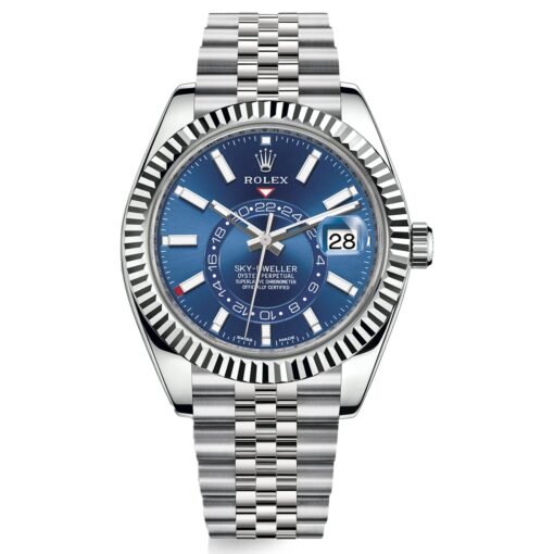 Rolex 326934-0004 Sky-Dweller Blue Dial Jubilee Watch