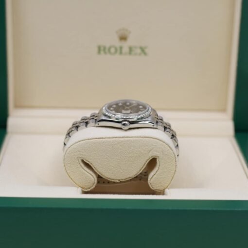 Rolex Datejust 68274 31mm Black Aftermarket Diamond Dial and Bezel - Image 4