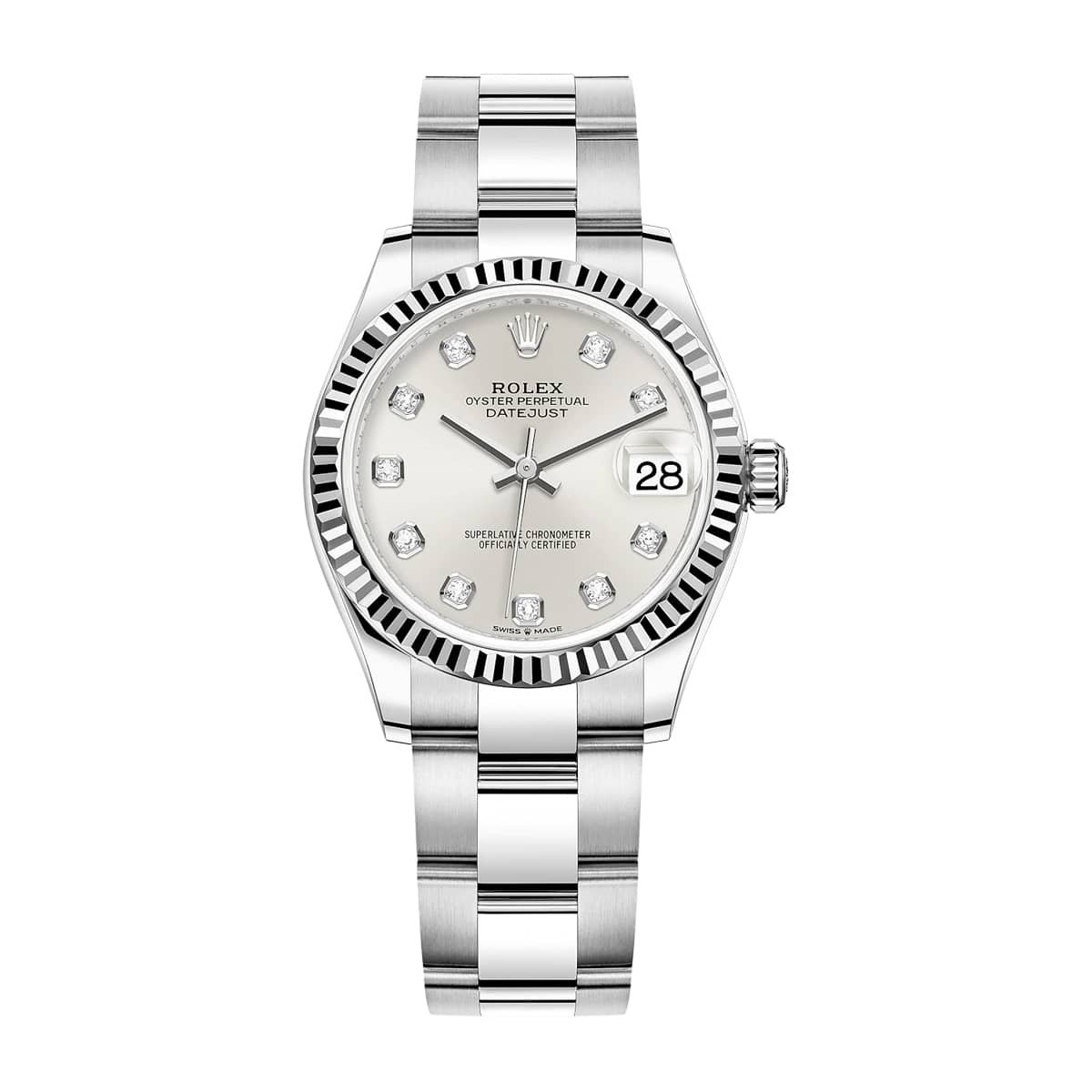 Rolex Datejust 278274-0029 Silver 31mm Dial Oyster Watch