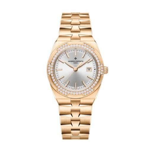 Vacheron Constantin 1225V/200R-H031 Overseas Silver Dial Pink Gold